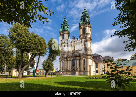 Krzeszow Basilica del team monastero cistercense, Polonia. Foto Stock