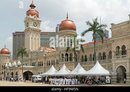 Il sultano Abdul Samad in Piazza Indipendenza di Kuala Lumpur Foto Stock