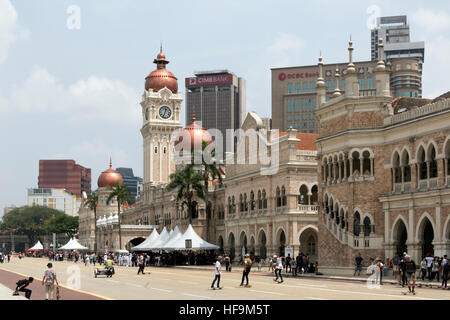 Il sultano Abdul Samad in Piazza Indipendenza di Kuala Lumpur Foto Stock