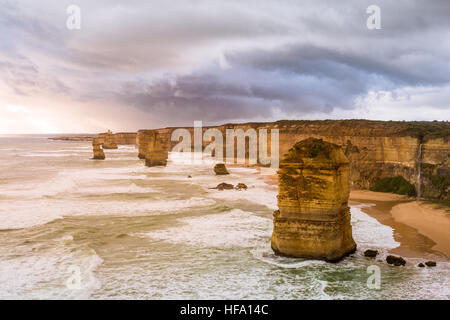 Dodici Apostoli, Great Ocean Road, Australia Foto Stock