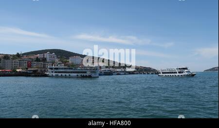 Isola Principe Buyukada nel Mar di Marmara, nei pressi di Istanbul, Turchia Foto Stock