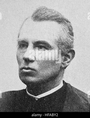 Jakob Herman Schell, 1850-1906, filosofo e teologo tedesco. È stato ordinato prete cattolico nel 1873, divenne professore di teologia, riproduzione foto dall'anno 1895, digitale migliorata Foto Stock