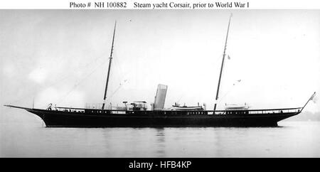 Corsair (American Steam Yacht, 1899) Foto Stock