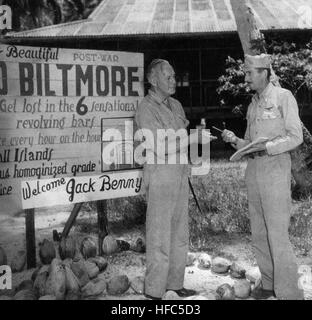 Jack Benny - USN 1 Foto Stock