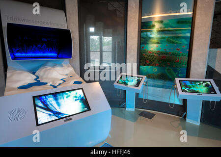 Germania, Muelheim presso il fiume Ruhr, il Museo acquario di acqua Foto Stock