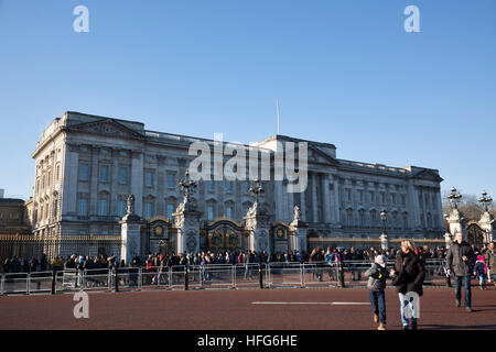 Buckingham Palace Foto Stock