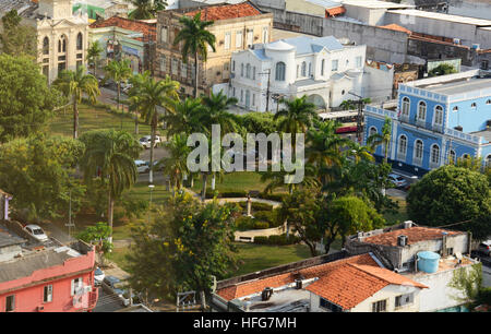 Vista aerea sul giardino Belem Brasile Foto Stock