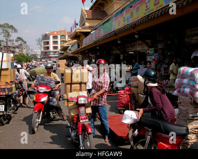 Hanoi Street Life Foto Stock