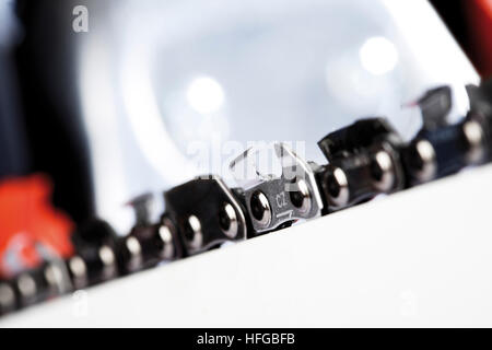 Sega a catena Foto Stock