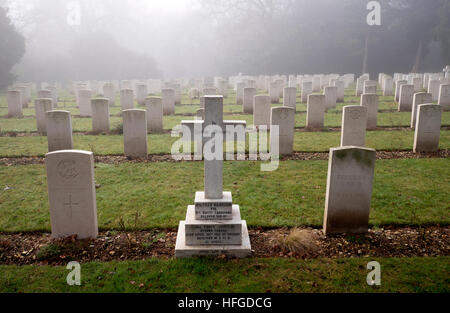 Netley Cimitero Militare, Netley Abbey, Hamble, nr Southampton, Hampshire, Inghilterra, Regno Unito. Foto Stock