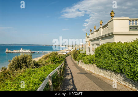 Il molo di Bournemouth Dorset, England, Regno Unito Foto Stock