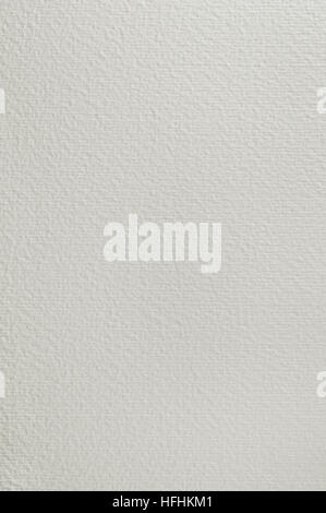 Textured aquarelle acquerello su carta di vernice, consistenza naturale configurazione di sfondo, verticale bianco grigio grigio beige spazio copia Foto Stock