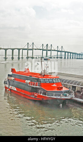 Turbojet Traghetti di Macau Terminal Cina Foto Stock