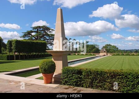 Thornhill Park un classico xviii secolo casa palladiana, giardino e parco vicino a Sturminster Newton Dorset, Regno Unito Foto Stock