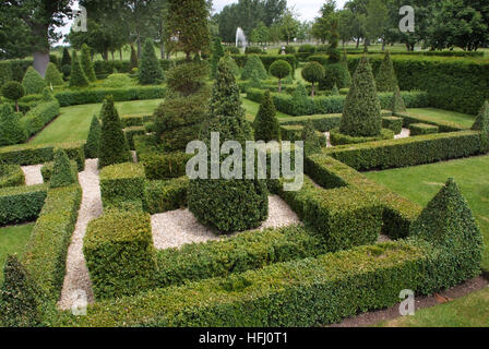 Thornhill Park un classico xviii secolo casa palladiana, giardino e parco vicino a Sturminster Newton Dorset, Regno Unito Foto Stock