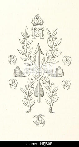 Pagina da "Histoire et description du Château d'Anet", una dettagliata storia e descrizione della Château d'Anet, un castello rinascimentale francese. Il lavoro esplora anche la città di Anet e presenta uno studio su Diane de Poitiers, una figura storica notevole. Foto Stock