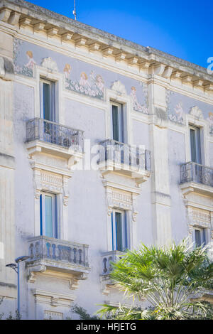 Bella città di Lecce in Puglia, Italia Foto Stock