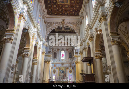 Bella città di Lecce in Puglia, Italia Foto Stock