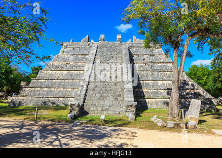 Osario, Chichen Itsa, Yucatan provenza, tempio Maya, Messico Foto Stock