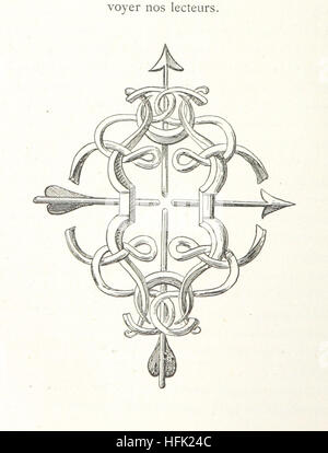 Questa immagine tratta da "Histoire et description du Château d'Anet" fornisce una descrizione storica della Château d'Anet, dal XVI secolo ai tempi moderni. Il lavoro include uno studio su Diane de Poitiers e la città di Anet. Foto Stock