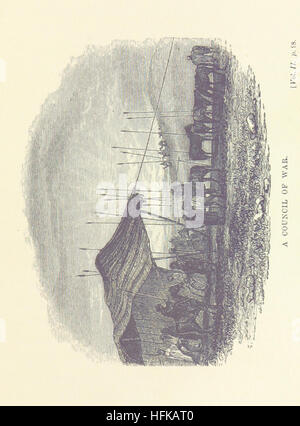 Un resoconto storico di "tribù beduine dell'Eufrate" che parla delle tribù beduine, del loro stile di vita e dei loro cavalli. Include mappe e illustrazioni di W.S. Blunt. Il testo fornisce informazioni sulla cultura e il paesaggio della regione. Foto Stock