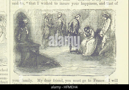 Da "Routledge's Book of Travel and Adventure", questa immagine del 1885 a pagina 347 offre informazioni sui temi dell'esplorazione storica, con un resoconto avventuroso accompagnato da illustrazioni di eventi importanti. Foto Stock