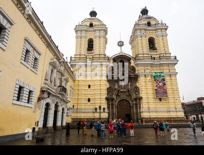 Monastero di San Francisco, Lima Foto Stock
