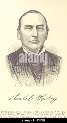 Immagine presa da pagina 874 di " Storia del Sussex e Warren contee, New Jersey, con illustrazioni e biografie ... Compilato da J. P. Snell ... assistita da ... W. W. Clayton, etc' immagine presa da pagina 874 di " Storia del Sussex e Foto Stock