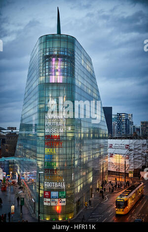 Urbis, Museo Nazionale del Calcio in Manchester Foto Stock