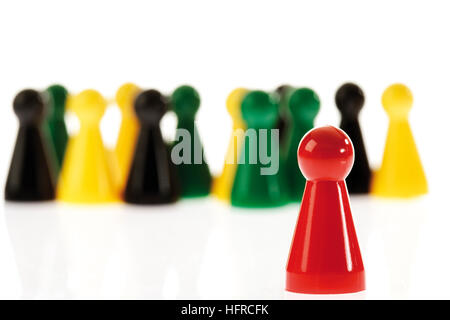 Pezzi del gioco Foto Stock