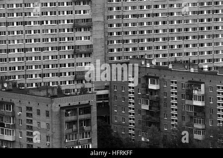 Appartamenti e monolocali in Mira Avenue di Mosca, Russia Foto Stock