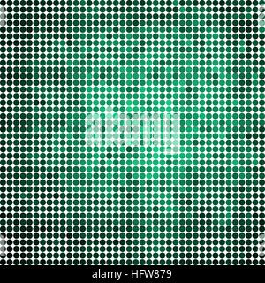 Abstract colorati di vettore punti rotondi di sfondo - teal Illustrazione Vettoriale