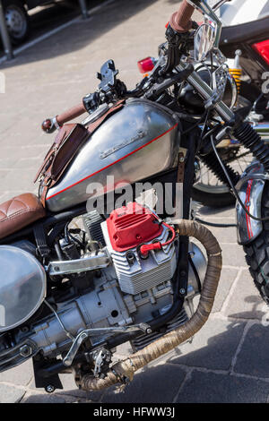 Moto Guzzi Moto personalizzate Foto Stock