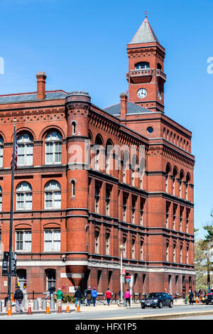 Sidney R. Yates edificio federale, Washington, D.C., alloggiamento dell'U.S. Forest Service. Costruito 1878-80. Foto Stock