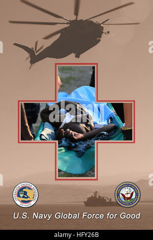 100212-N-5025C-003 WASHINGTON (feb. 12, 2010) una foto illustrazione dimostrando U.S. Navy sostenendo gli sforzi di funzionamento risposta unificata a seguito di un terremoto di magnitudine 7.0 che hanno provocato gravi danni in Haiti gen. 12. (U.S. Navy illustrazione della foto mediante la comunicazione di massa specialista in seconda classe Jay M. Chu/RILASCIATO) Navy US 100212-N-5025C-003 una foto illustrazione dimostrando U.S. Navy sostenendo gli sforzi di funzionamento risposta unificata a seguito di un terremoto di magnitudine 7.0 che hanno provocato gravi danni in Haiti gen. 12 Foto Stock