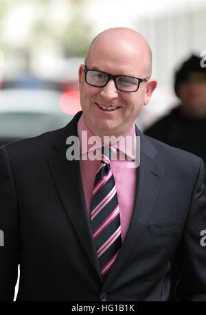 Paolo Nuttall MEP visto presso la BBC Studios di Londra, UK, 20 Nov 2016 Foto Stock