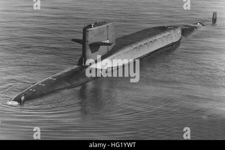 USS Patrick Henry (SSBN-599) nel 1960 Foto Stock