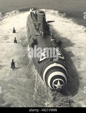 USS Patrick Henry (SSBN-599) lancio 1959 Foto Stock