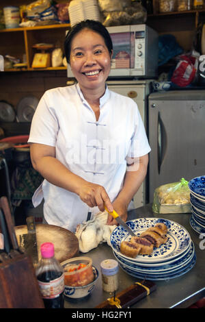 Cucina aperta Ho Chi Minh City Vietnam Foto Stock