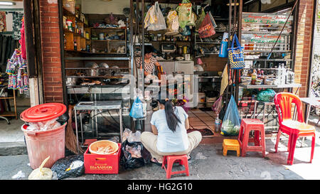 Cucina aperta Ho Chi Minh City Vietnam Foto Stock