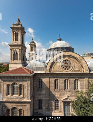 Hagia Triada chiesa Greco Ortodossa, Taksim Istanbul, Turchia Foto Stock