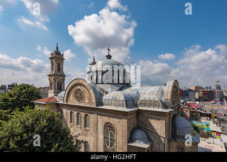 Hagia Triada chiesa Greco Ortodossa, Taksim Istanbul, Turchia Foto Stock