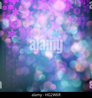 Bokeh di fondo colorato e la luce dello sfondo. EPS 10 Illustrazione Vettoriale