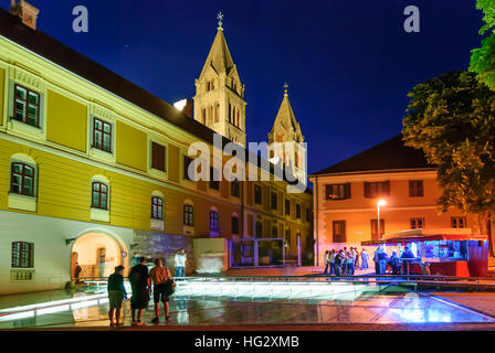 Pecs (Fünfkirchen): Dom e scavi coperto nel centro visitatori Cella Septichora (Cristiana dei primi siti grave), , Baranya, Ungheria Foto Stock