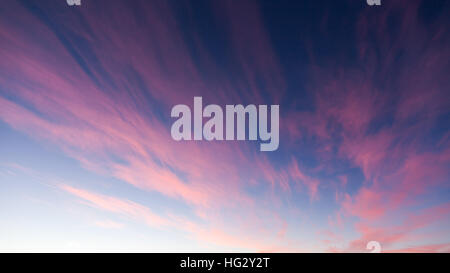 Tramonto spettacolare e sunrise sky. Foto Stock