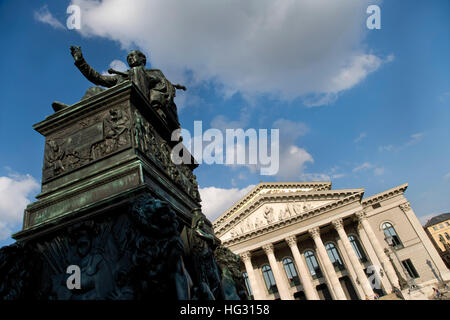 Nationaltheater (Teatro Nazionale), Monaco di Baviera Foto Stock