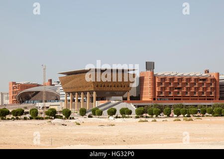 Masdar Istituto di Scienza e tecnologia in Abu Dhabi Foto Stock