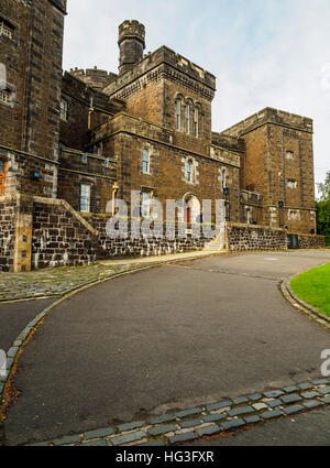 Regno Unito, Scozia, Stirling, in vista della Città Vecchia Prigione. Foto Stock