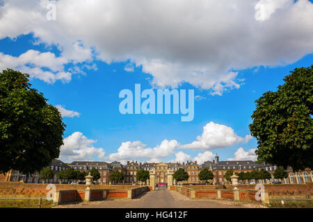 Immagine del Castello Nordkirchen, chiamato anche Vestfalia Versailles, in Westfalia, Germania Foto Stock