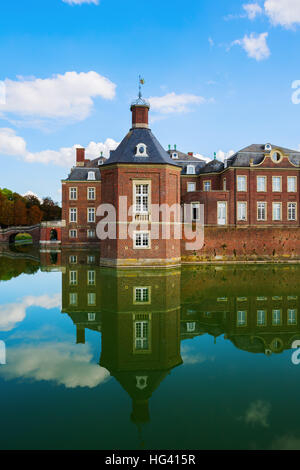 Immagine del Castello Nordkirchen, chiamato anche Vestfalia Versailles, in Westfalia, Germania Foto Stock